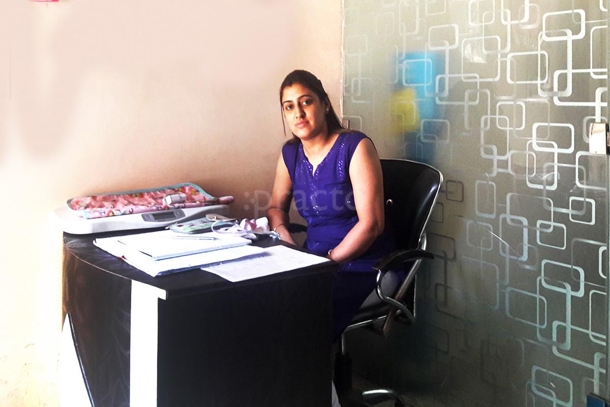 Reception at Sparsh Child & Urology Clinic Rohini Delhi