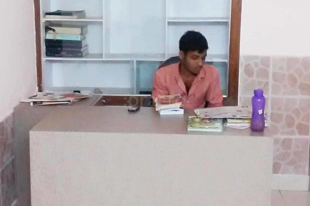 Reception at Speciality Clinic Koramangala 8 Block Bangalore