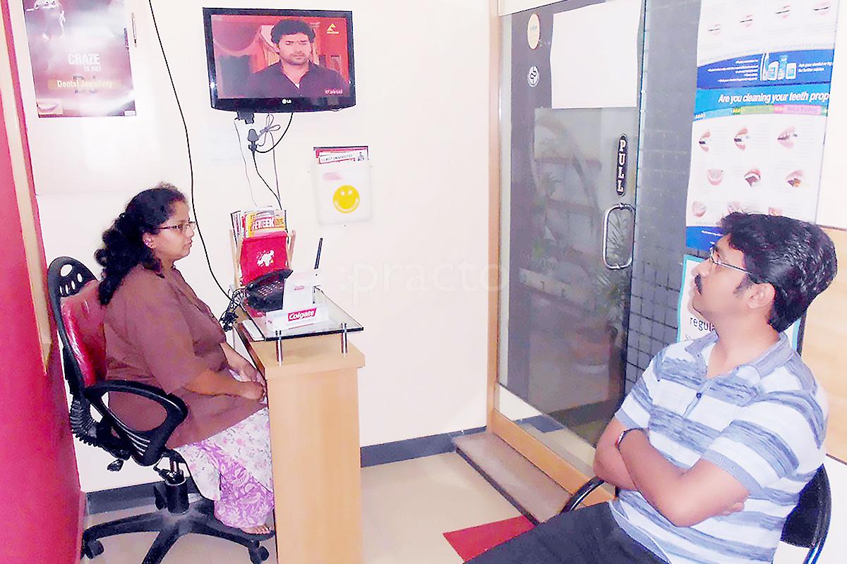 Waiting Area at Speciality Dental Care Nagarbhavi Bangalore