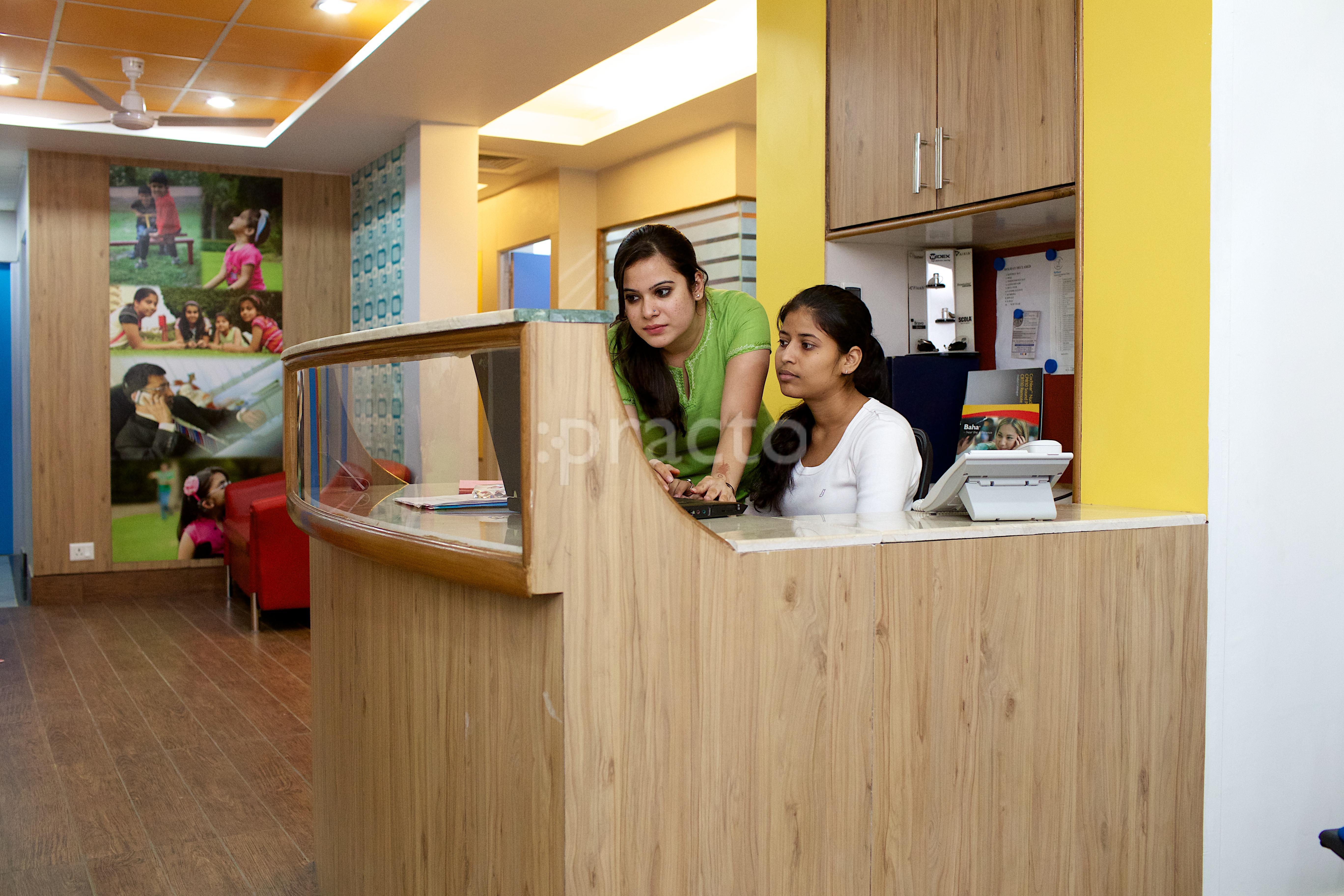Reception at SpHear - Speech & Hearing Clinic Lajpat Nagar Delhi