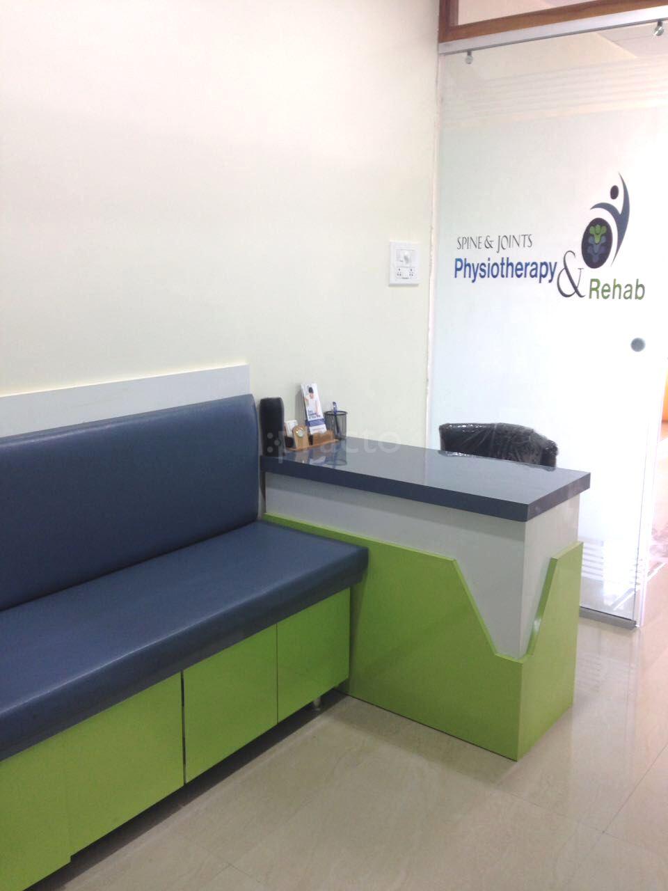 Reception at Spine and Joints Physiotherapy and Rehab Wakad Pune