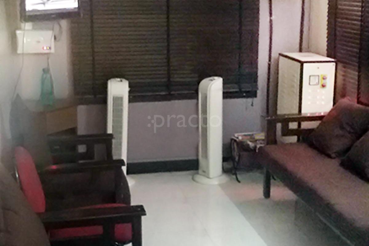 Waiting Area at Sri Raghavendra Dental Clinic Saibaba Colony Coimbatore