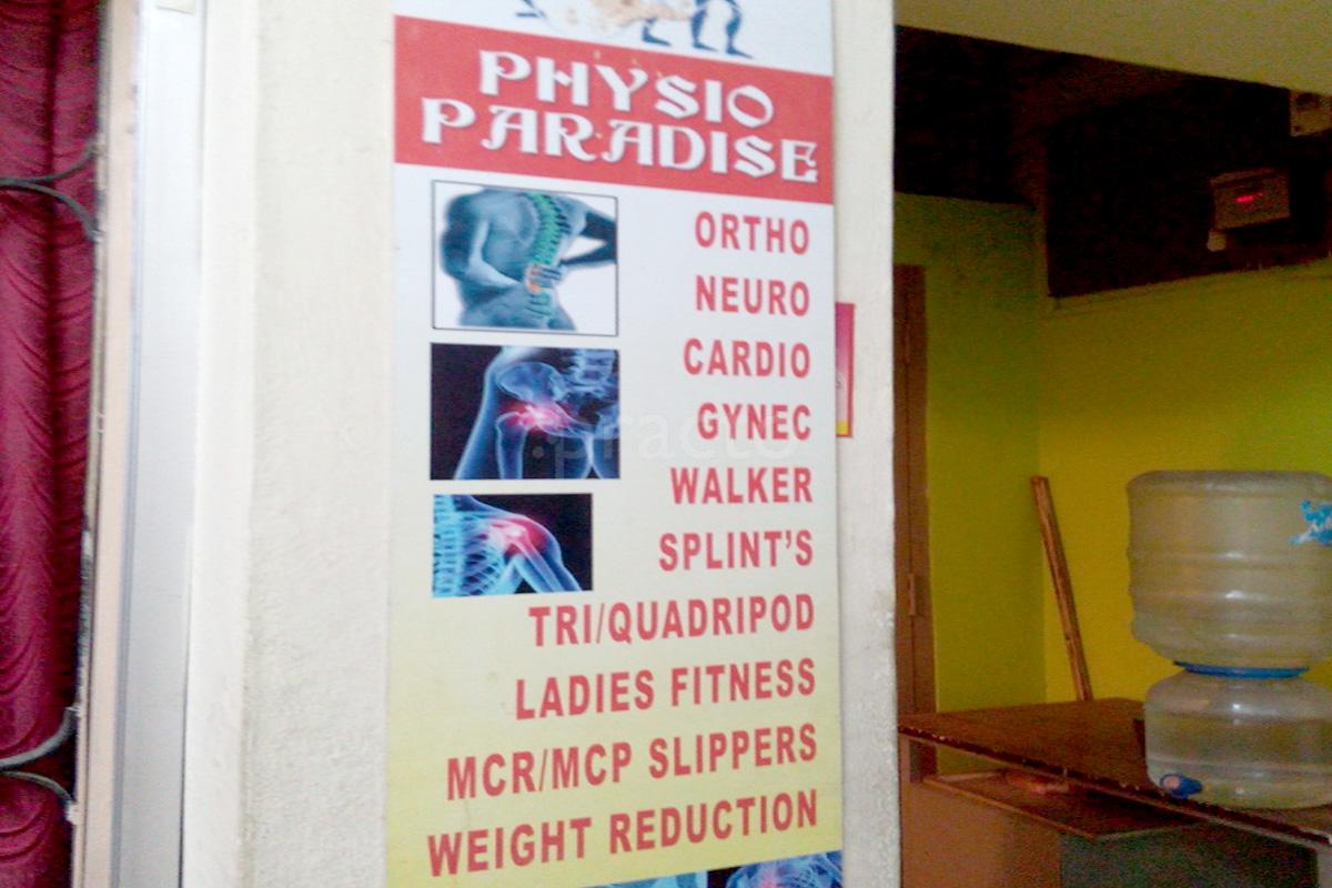 Entrance at Sri Venkatesvara Physio and Obesity Center Alwarthirunagar Chennai
