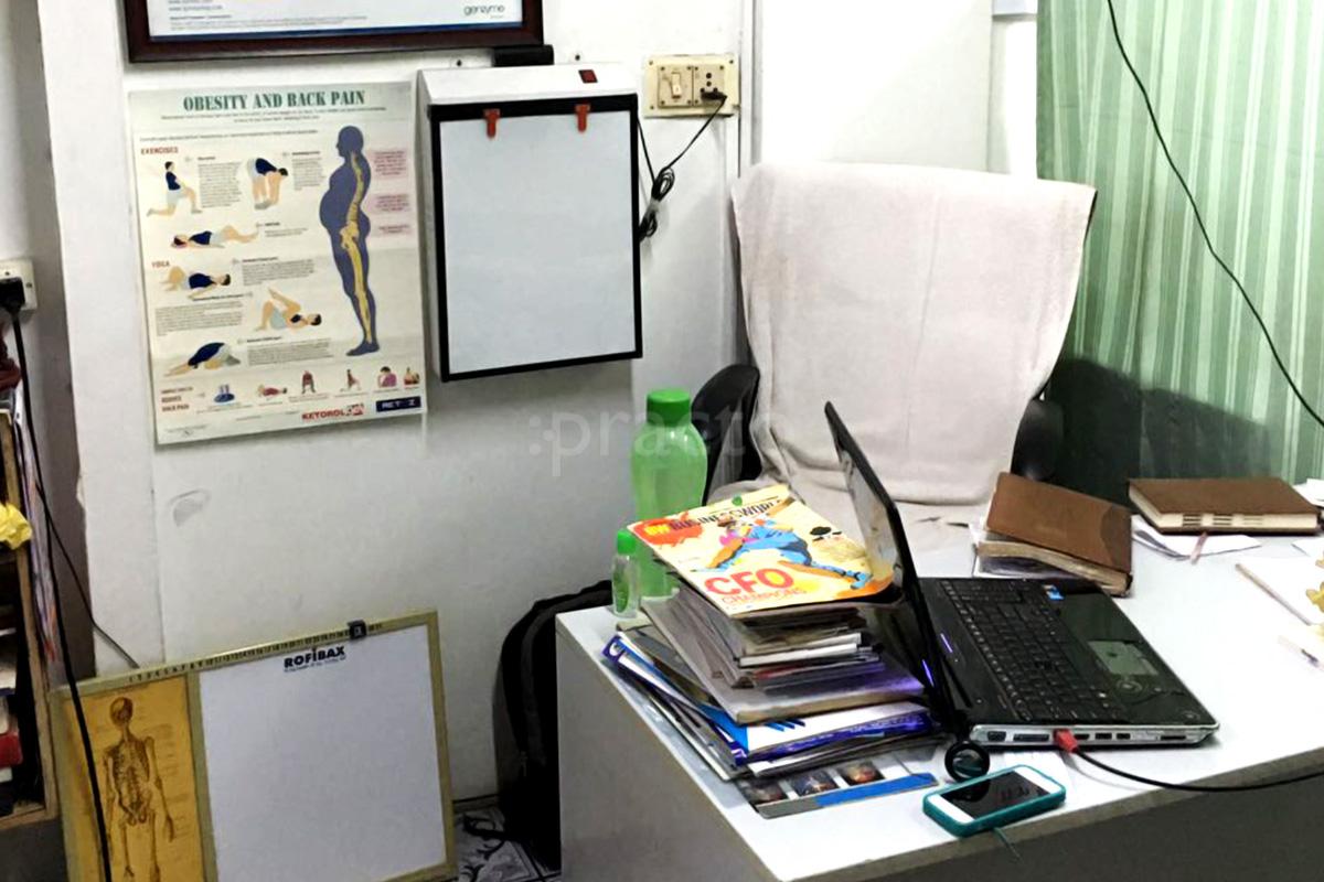 Reception at Srikaar Orthopaedics & Physiotherapy Clinic Ameerpet Hyderabad
