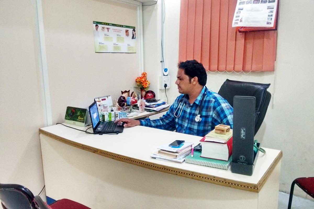OPD/Ward at Sun Homeo Care Eluru Road Vijayawada