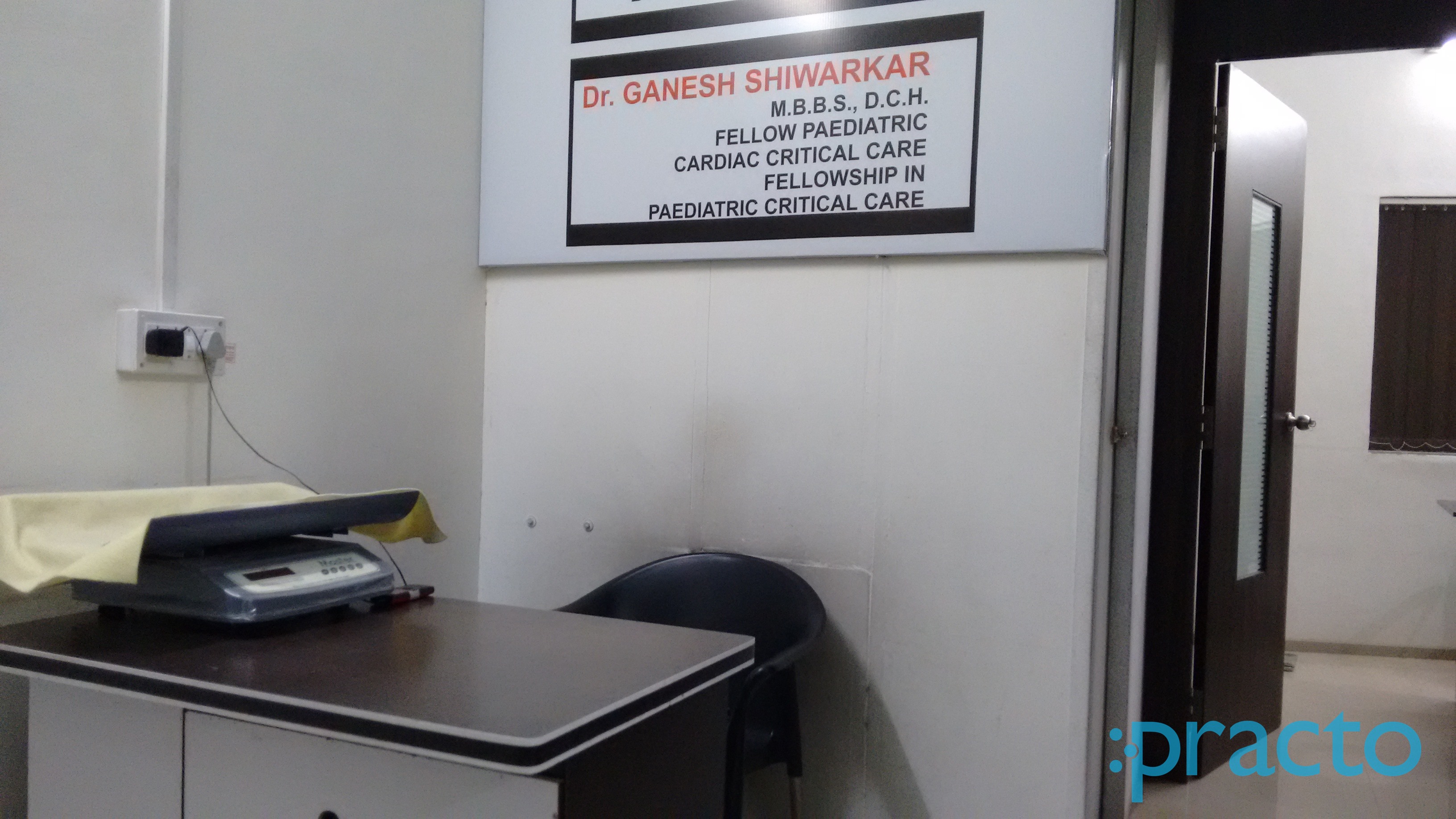 Reception at Sunshine Childern's Clinic Wakad Pune