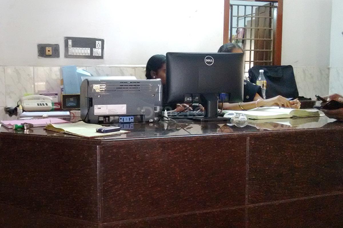 Reception at Suresh Hospitals Suryaraopet Vijayawada