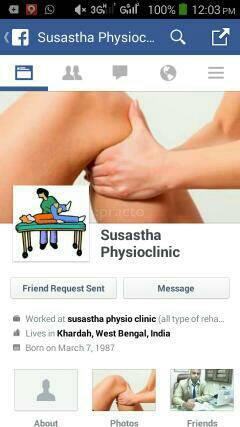 Susastha Physiotheraphy Clinic Khardaha Kolkata