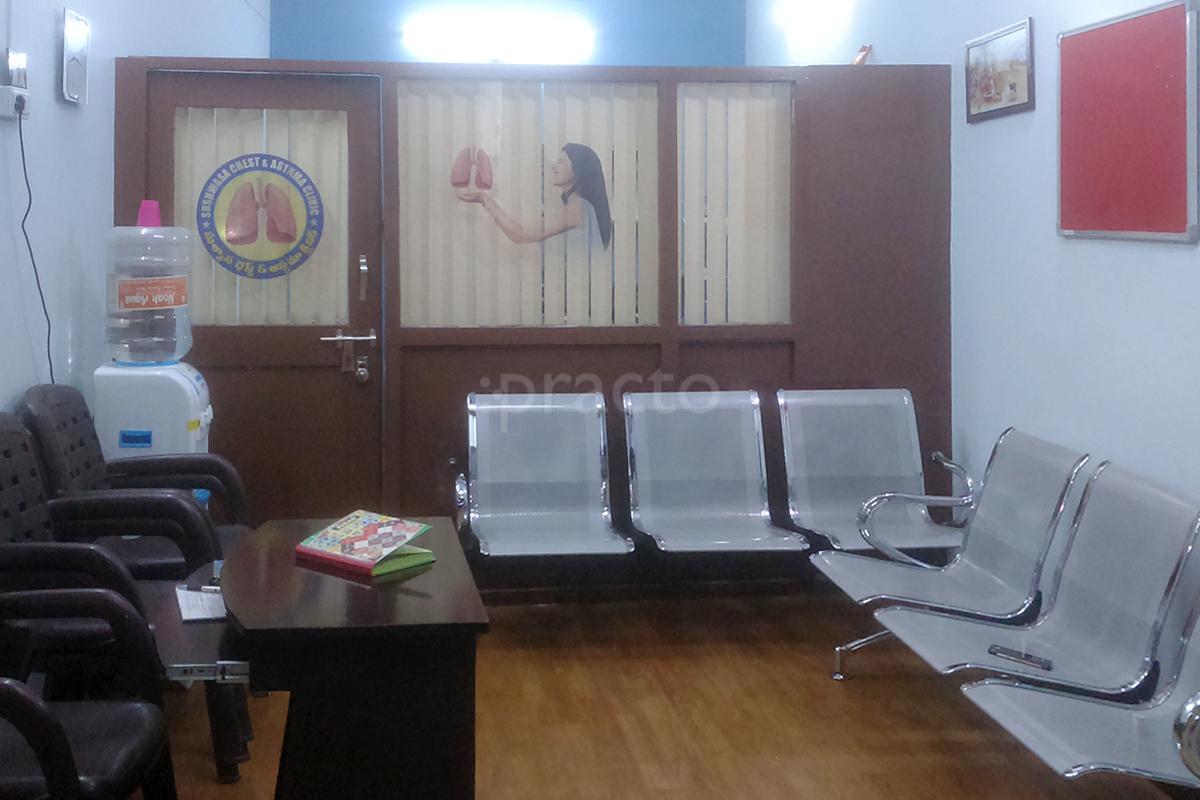 Waiting Area at Sushwasa Chest & Asthma Clinic Dilsukhnagar Hyderabad