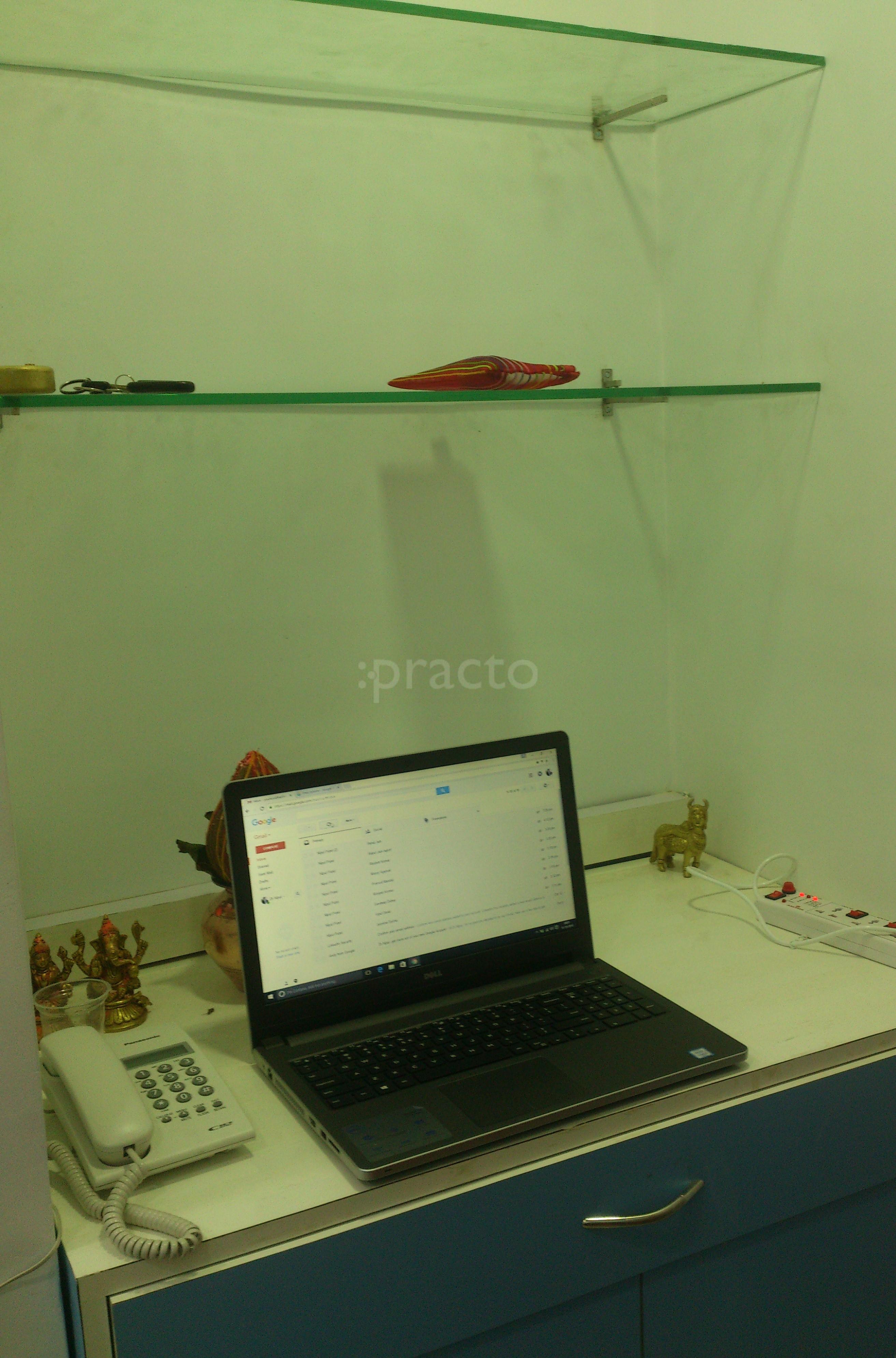 Reception at Suvidha Clinic Kandivali East Mumbai