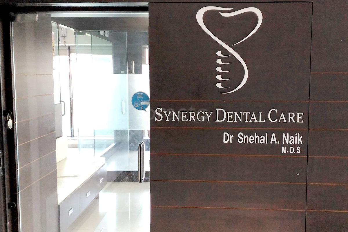 Entrance at Synergy Dental Care Vesu Surat