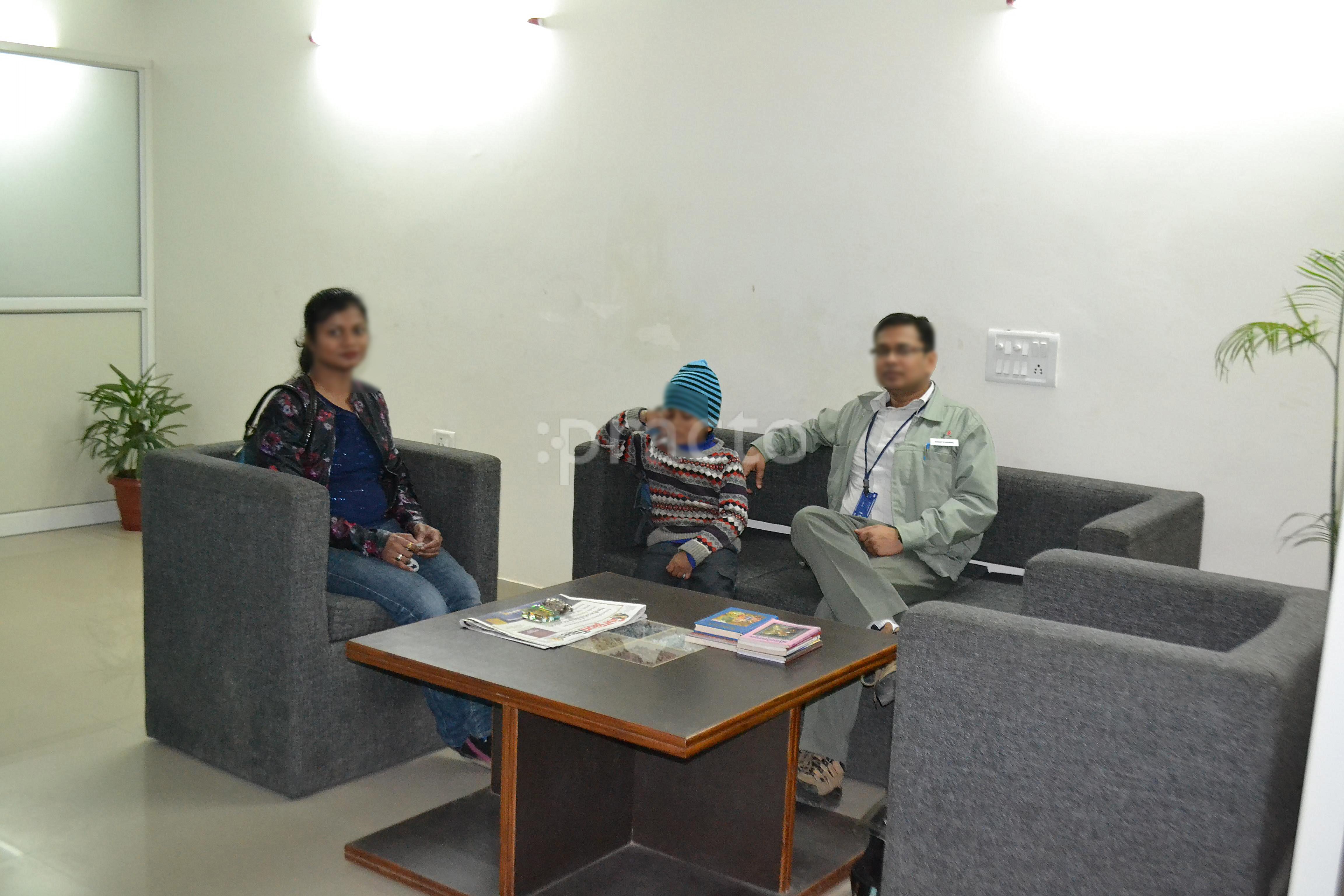 Waiting Area at Synergy Physiotherapy & Nursing Home Ardee City Gurgaon