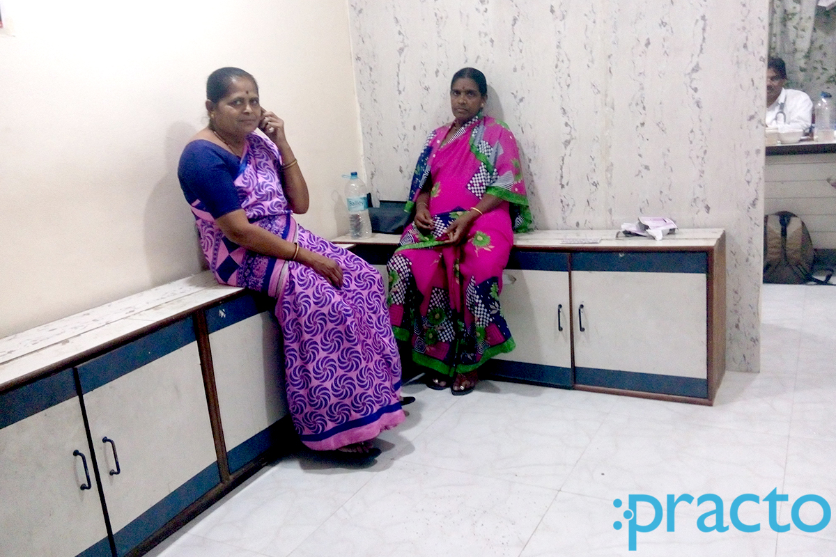 Waiting Area at Tamboli Clinic Senapati Bapat Marg Pune