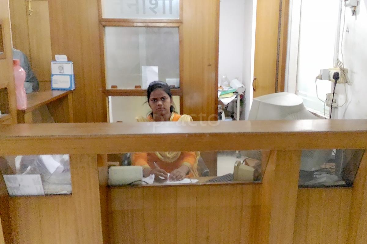 Reception at Tanisha Medical Centre Aliganj sector K Lucknow