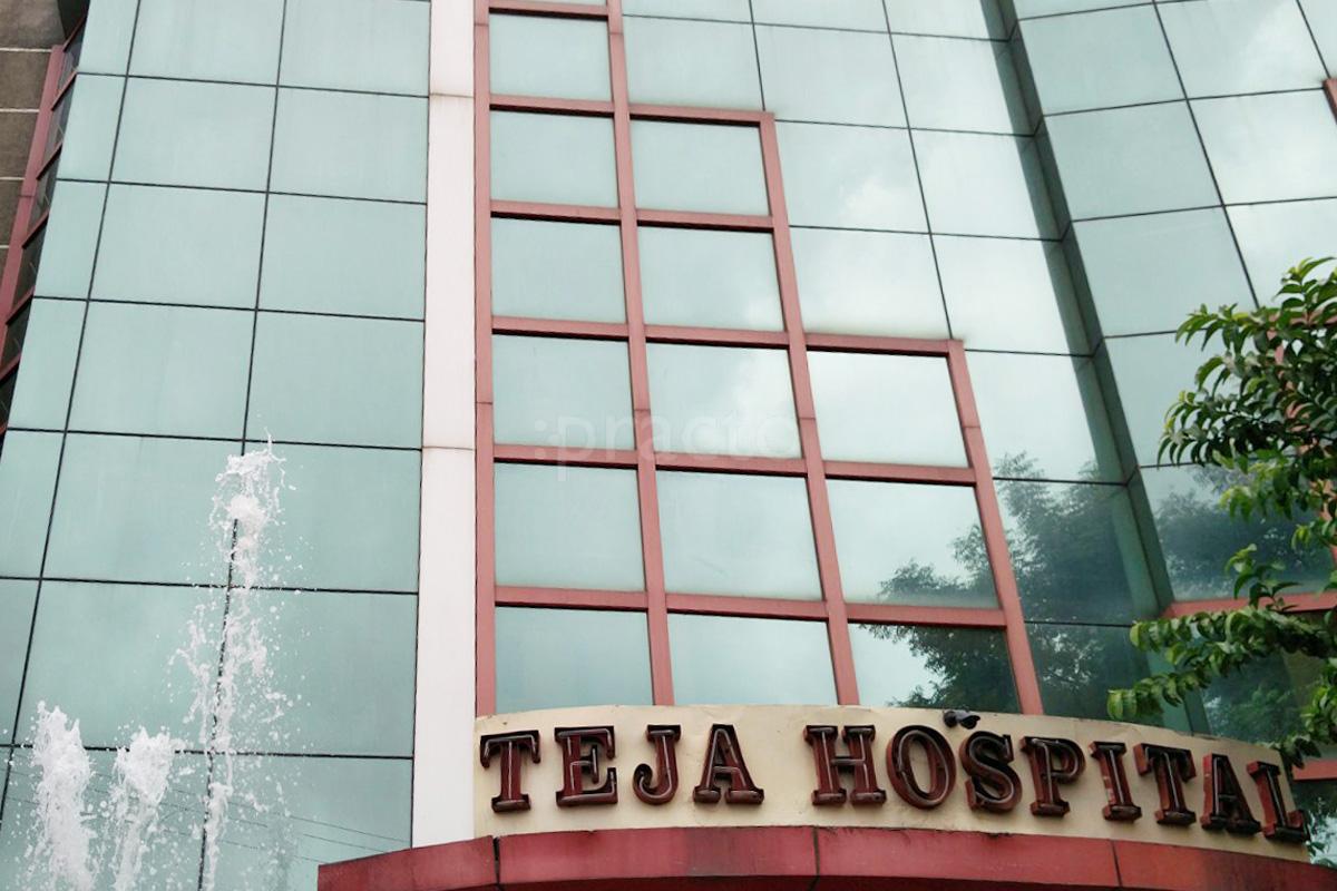Entrance at Teja Hospital Ambattur Chennai