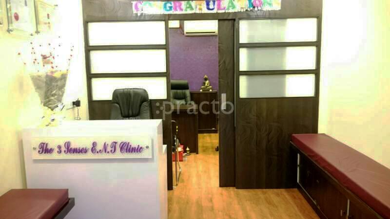 Waiting Area at The 3 Senses ENT Clinic Borivali West Mumbai