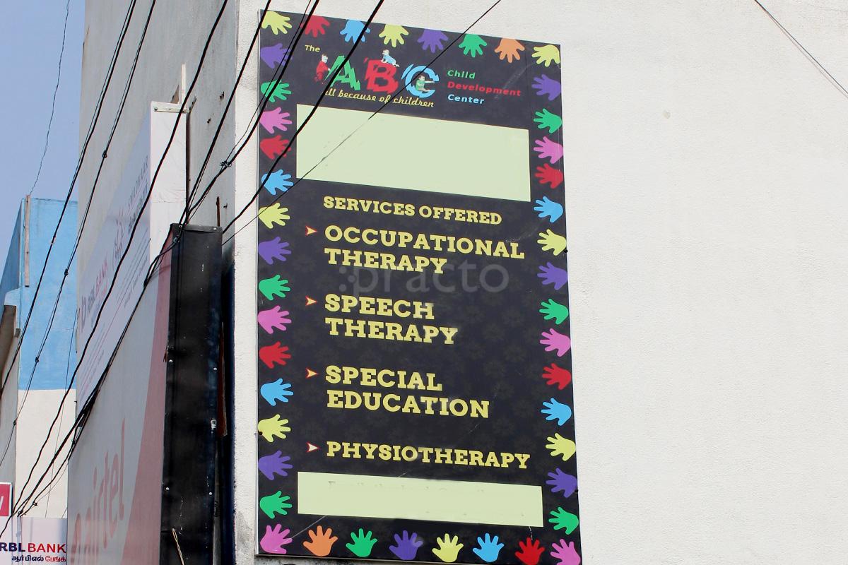 Entrance at The Abc Child Development Center Adambakkam Chennai