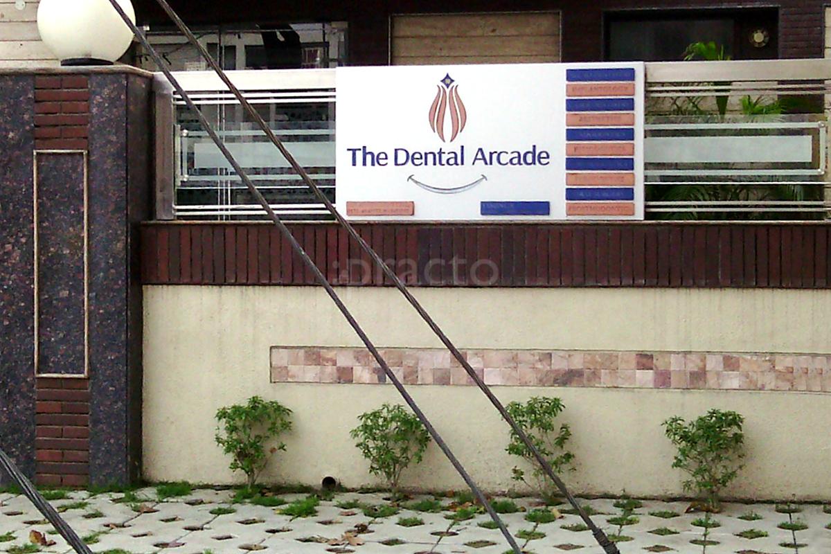 Entrance at The Dental Arcade Sector-18 Chandigarh