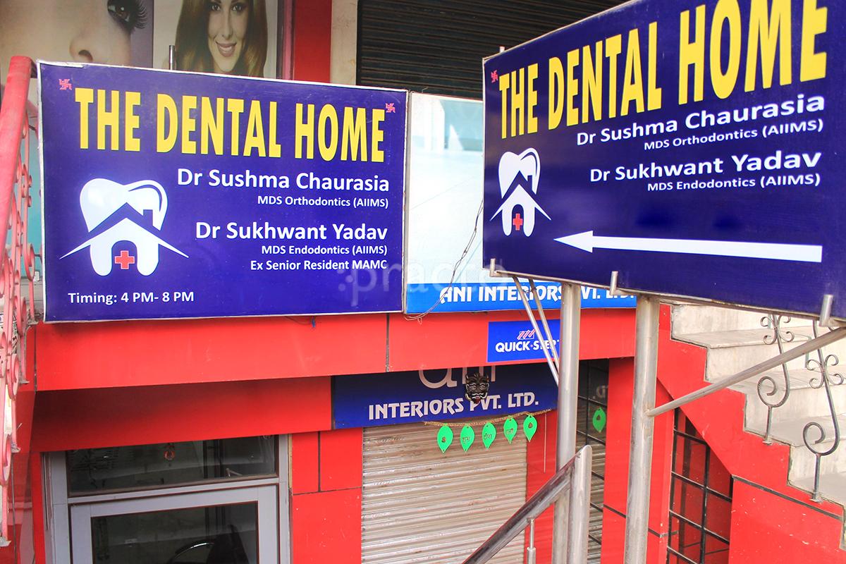 Entrance at The Dental Home CR Park Delhi