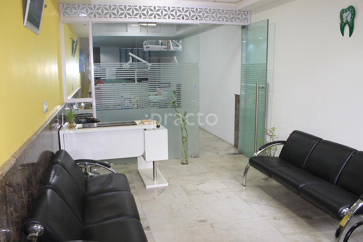 Waiting Area at The Dental Home CR Park Delhi