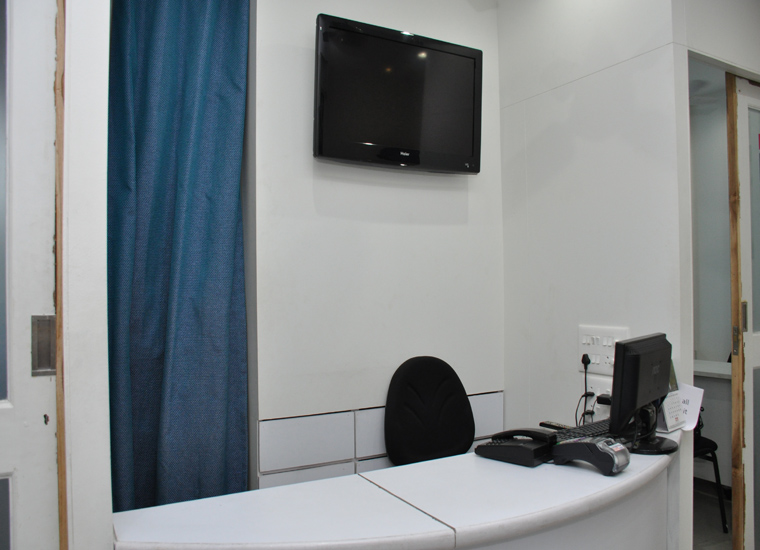 Reception at The Dental Solutions FC Road Pune