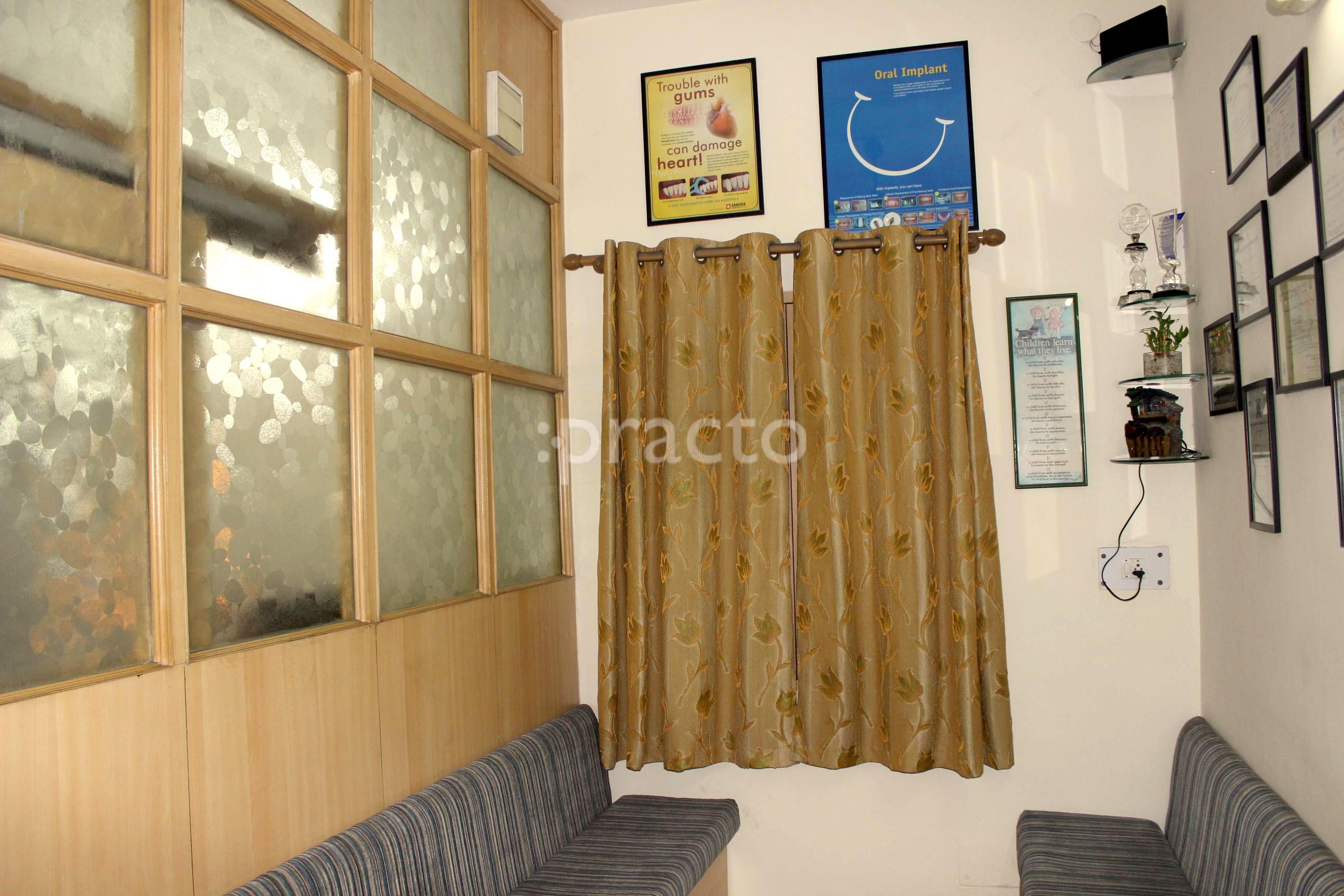 Waiting Area at The Dental Touch Munirka Delhi