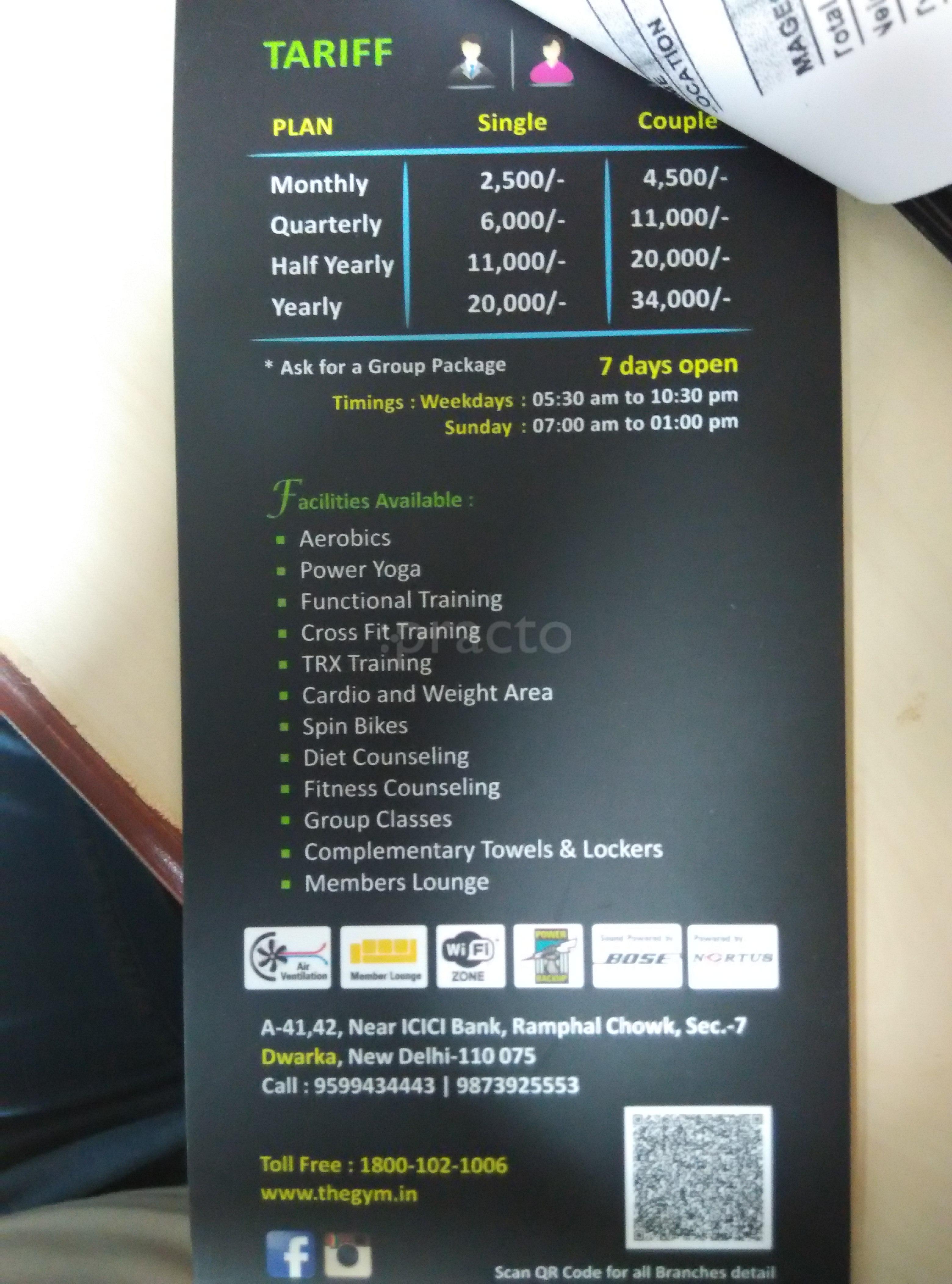 The Gym Health Planet Dwarka Delhi