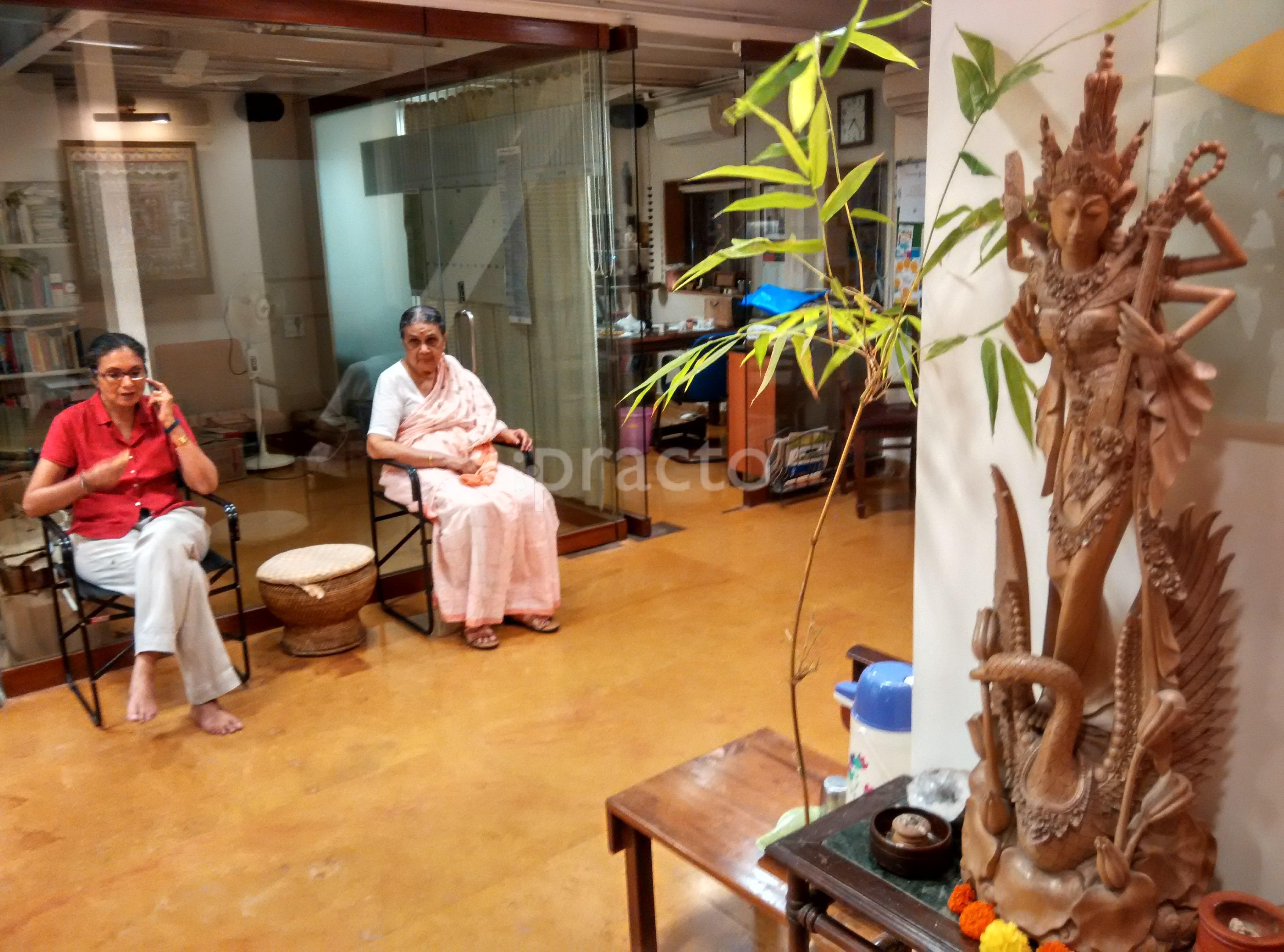 Waiting Area at The Integral Ayurveda Lower Parel Mumbai