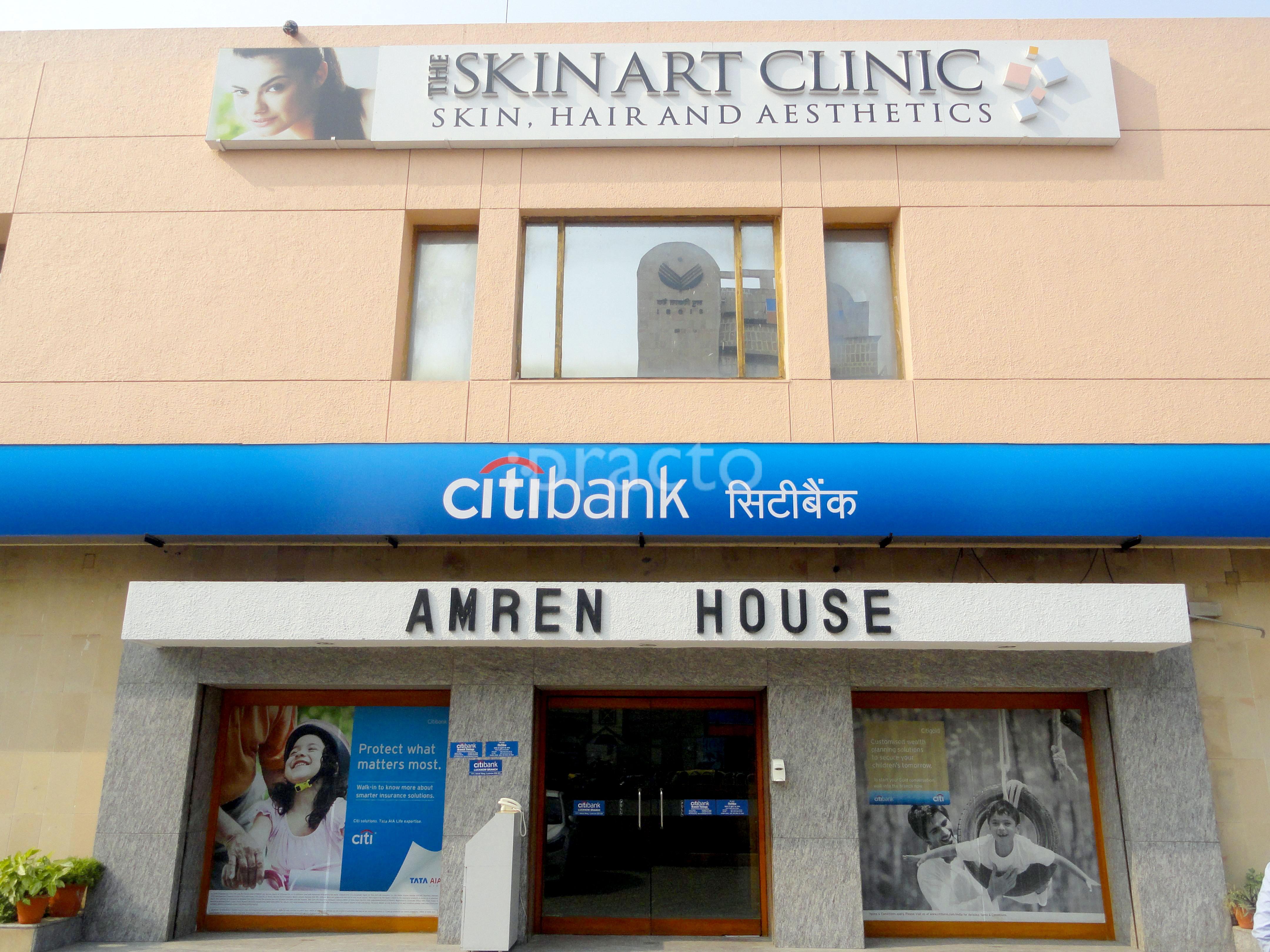 Entrance at The Skin Art Clinic Hazratganj Lucknow