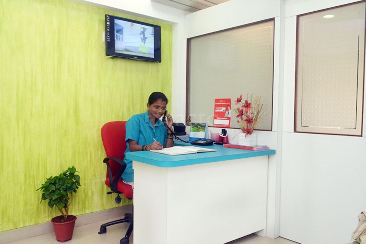 Reception at The Smile Station Andheri West Mumbai