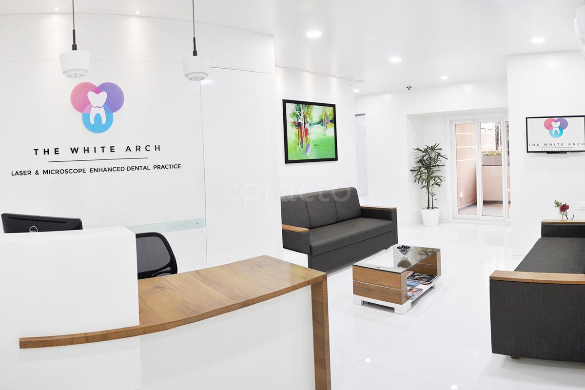 Waiting Area at The White Arch Dental Centre Koregaon Park Pune