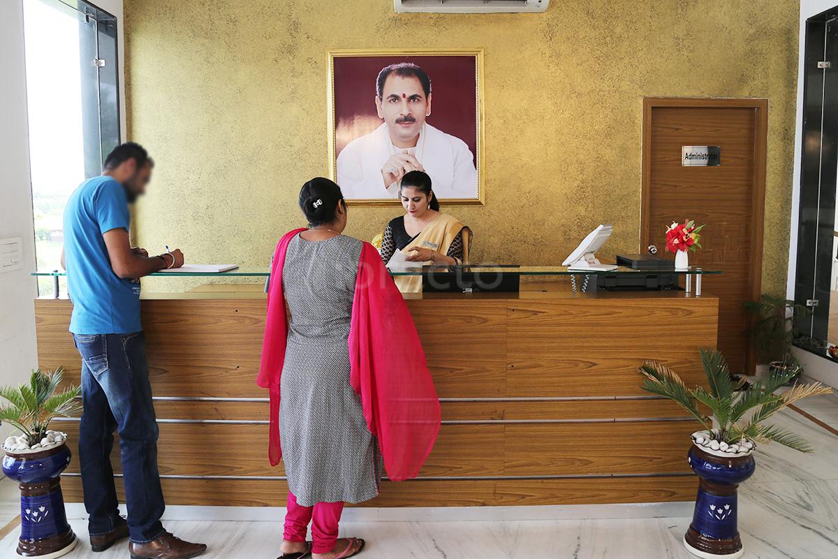 Reception at The White Lotus Bakkarwala Delhi