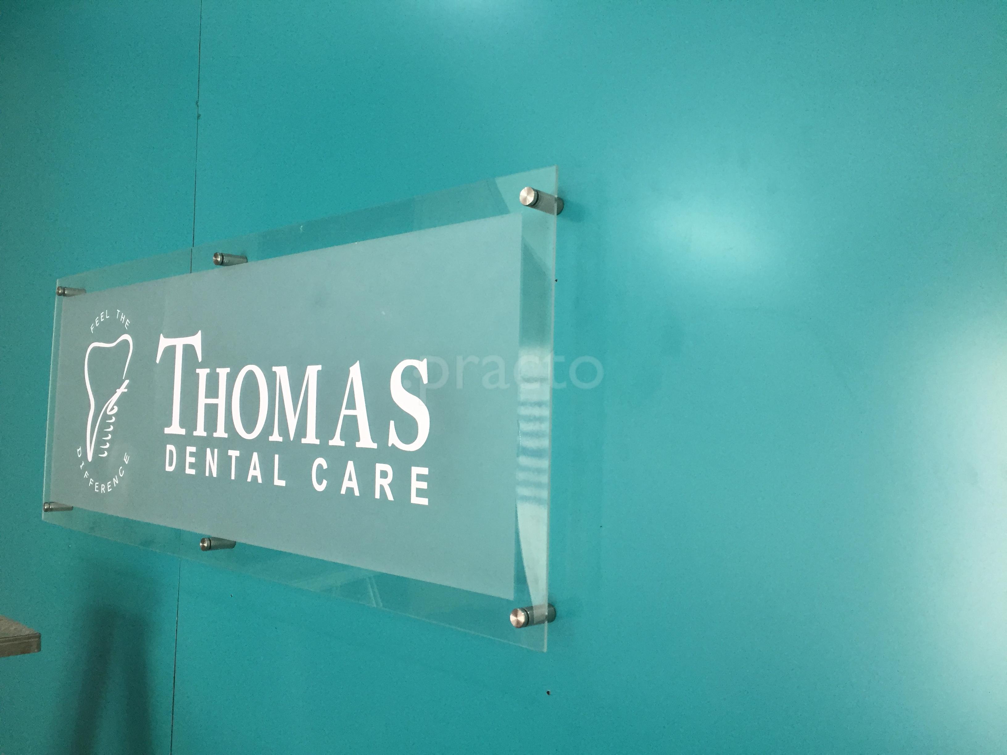 Reception at Thomas Dental Care Mahavir Enclave Delhi