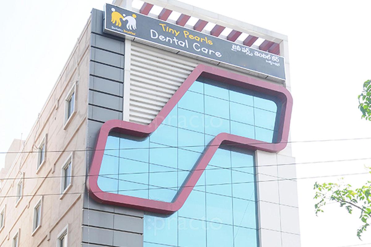 Entrance at Tiny Pearls Dental Care Kothapet Hyderabad