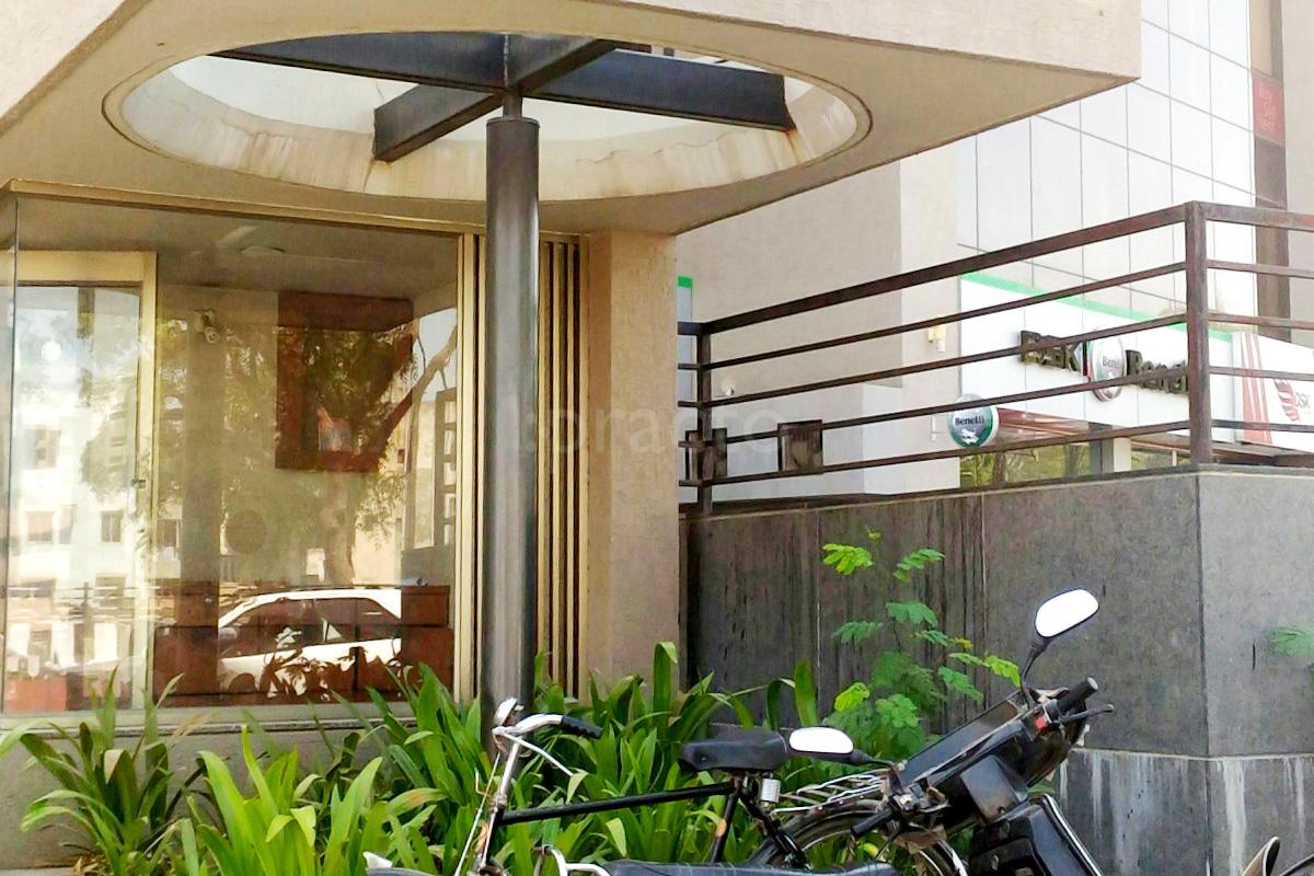 Entrance at Titanium Dental Clinic Thaltej Road Ahmedabad