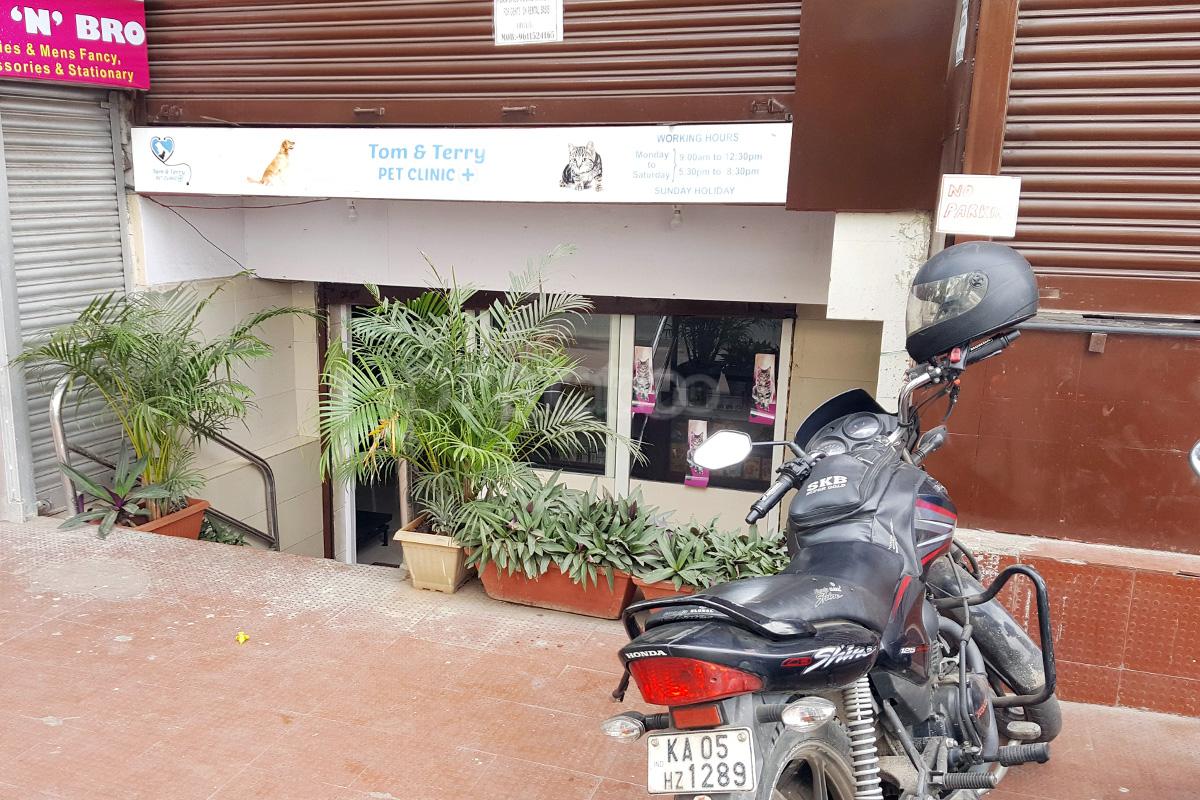 Entrance at Tom & Terry Pet Clinic BTM Layout 2nd Stage Bangalore