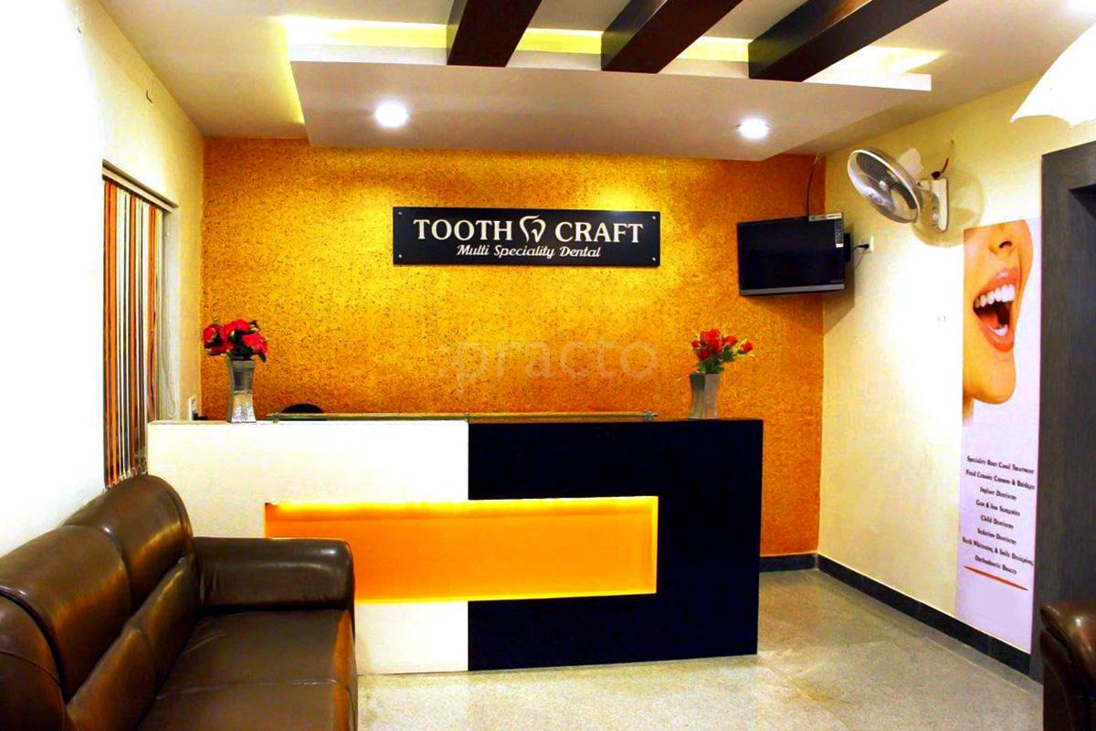 Reception at Tooth Craft Multi Speciality Dental Clinic Kodambakkam Chennai