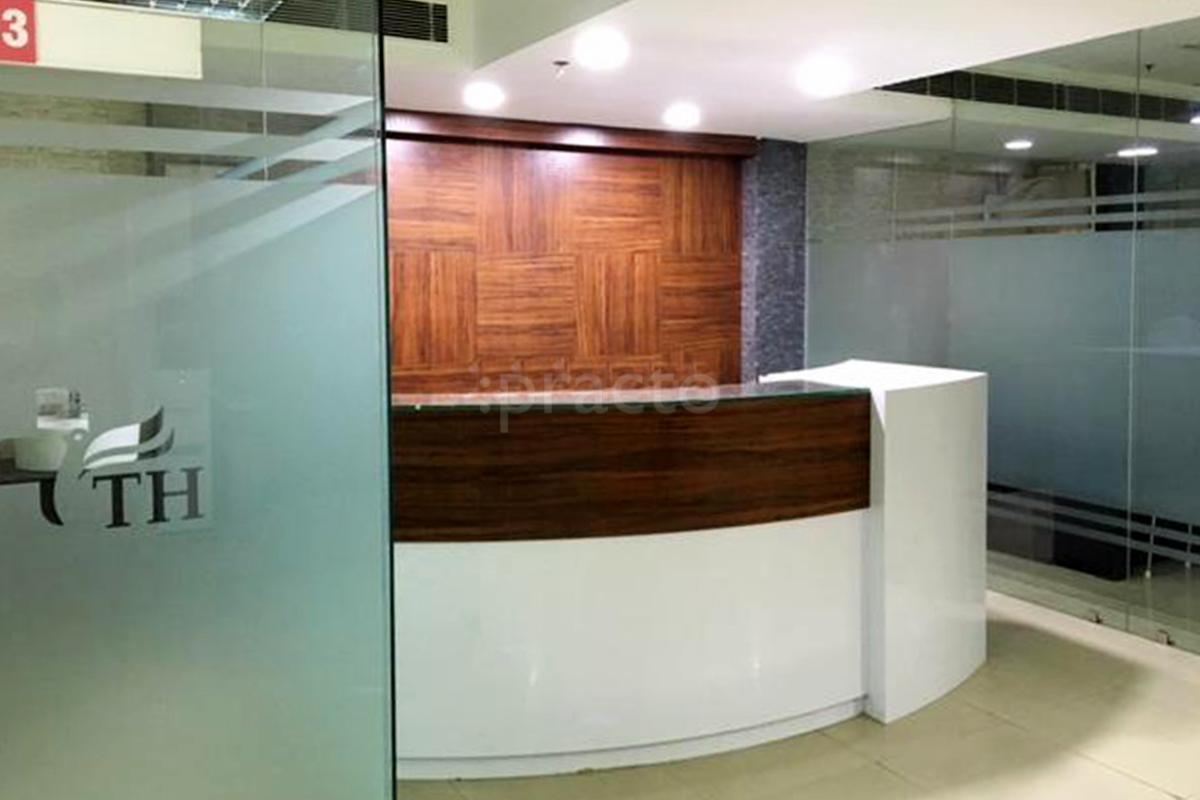 Reception at Triton Hospital Nehru Place Delhi