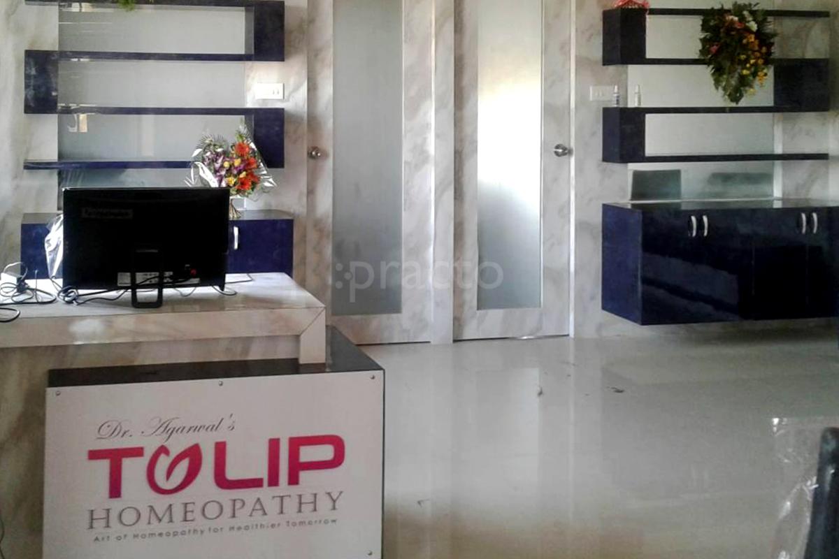 Reception at Tulip Homeopathy Clinic Wagholi Pune