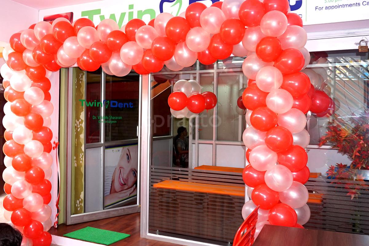 Entrance at Twindent Dental Clinic. Banashankari 3rd Stage Bangalore