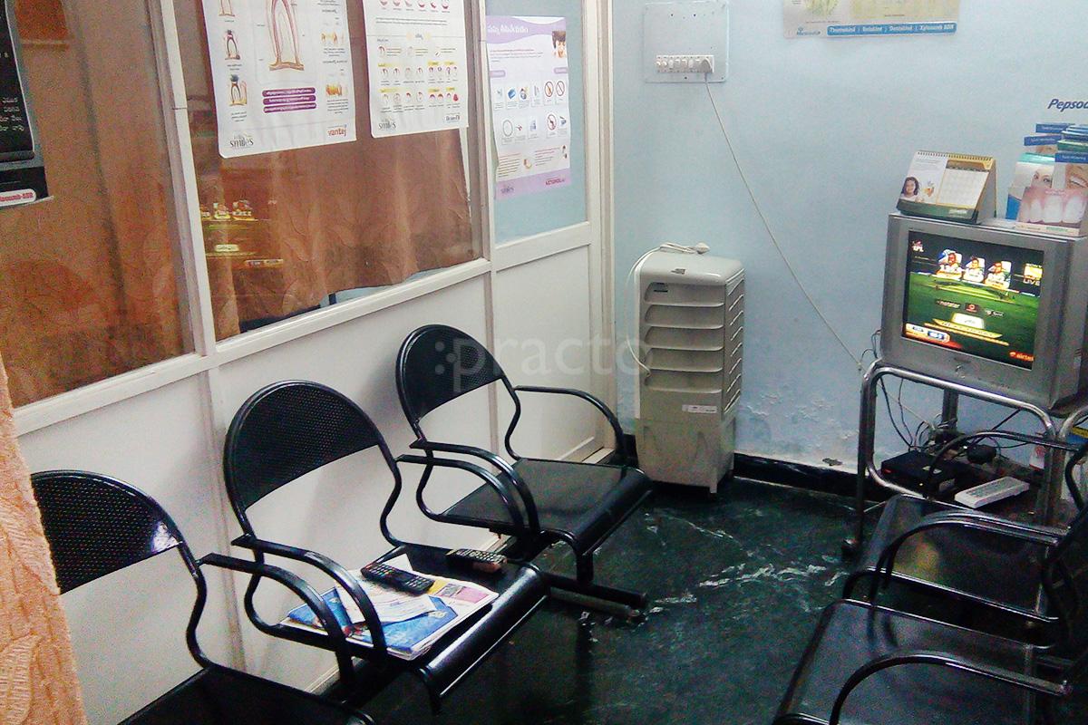 Waiting Area at Twinkling Smiles Dental Clinic Kothapet Hyderabad