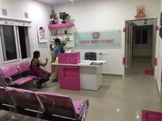 Reception at Uday Skin Clinic Ameerpet Hyderabad