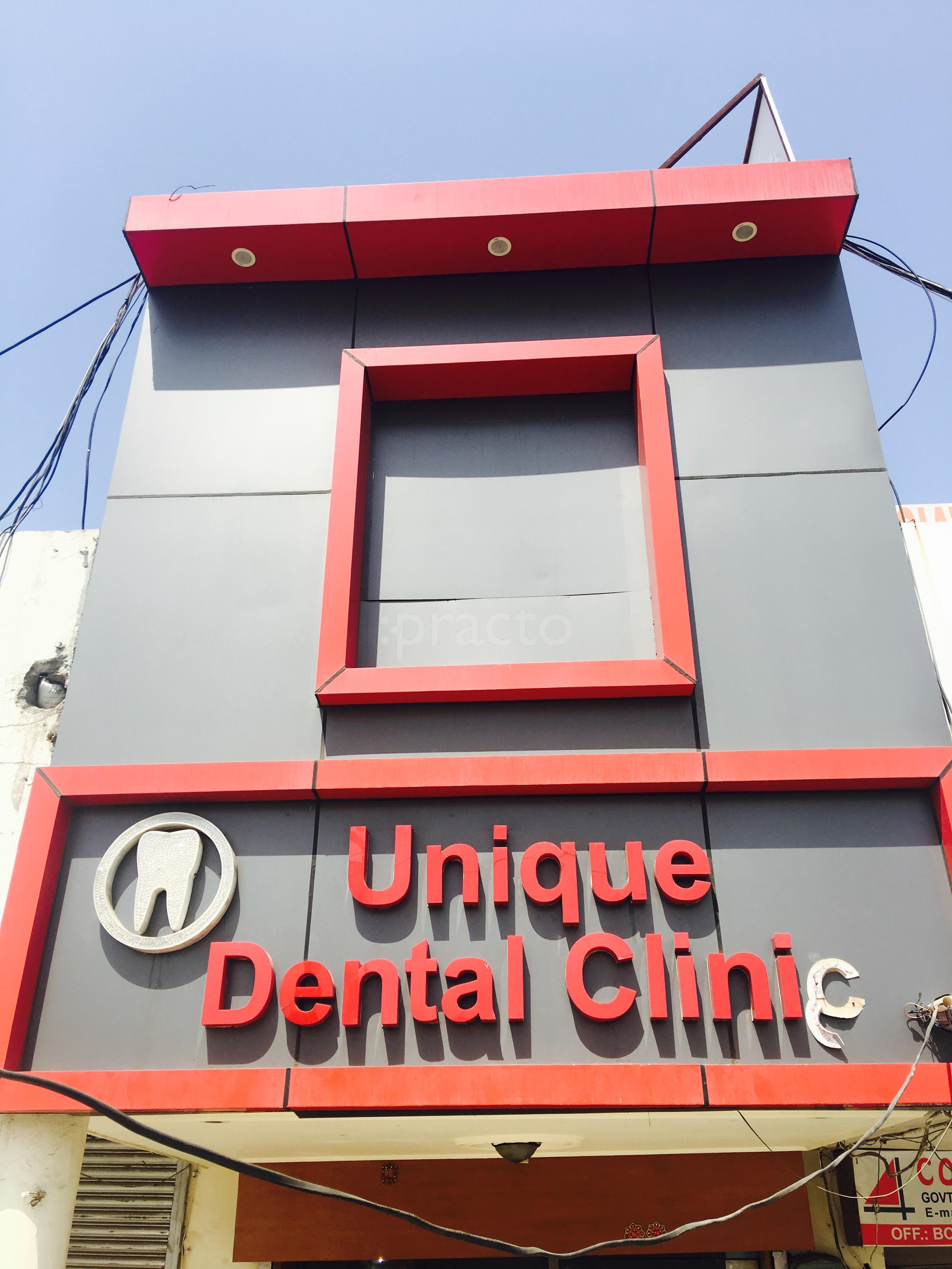 Entrance at Unique Dental Clinic Sector 16 Faridabad