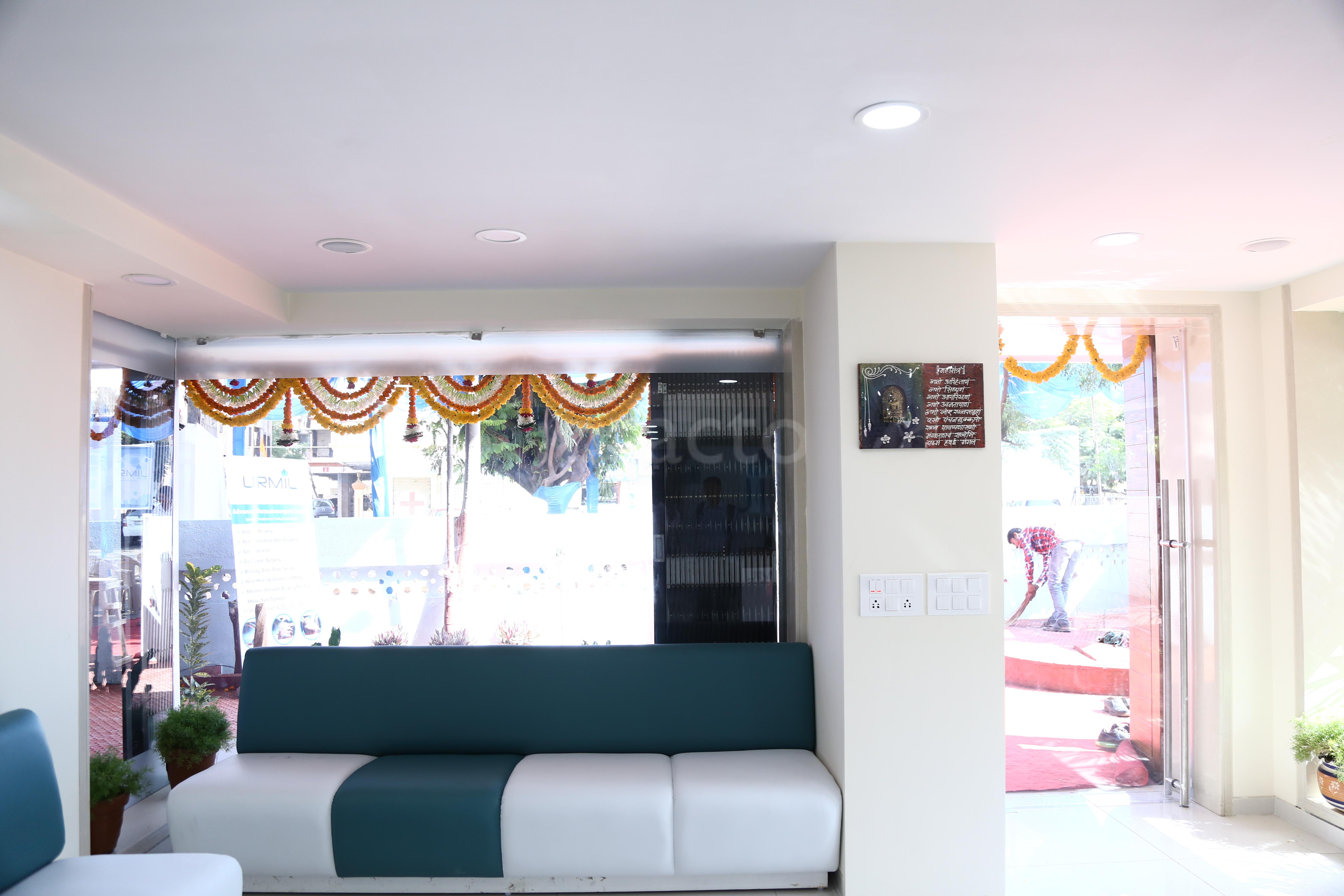 Waiting Area at Urmil Skin Clinic Gunjan Vapi