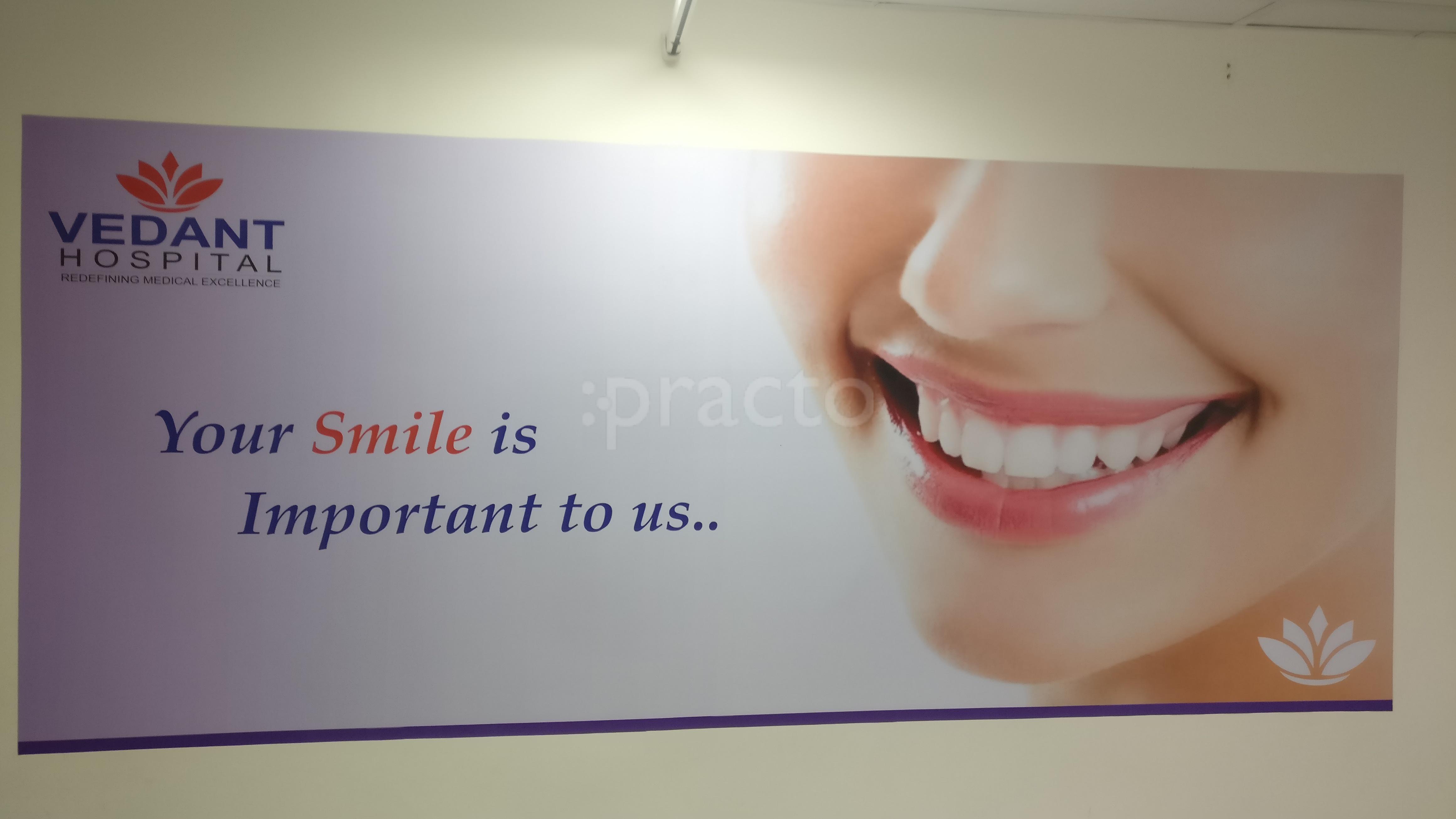 Entrance at Vedant Dental Care Kasarvadavali Thane