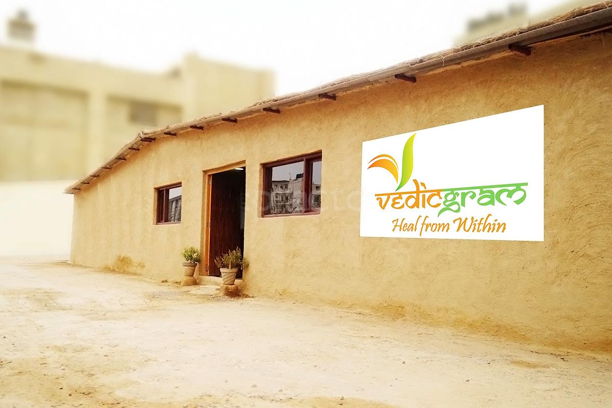 Entrance at Vedic Gram Sector 63 Noida