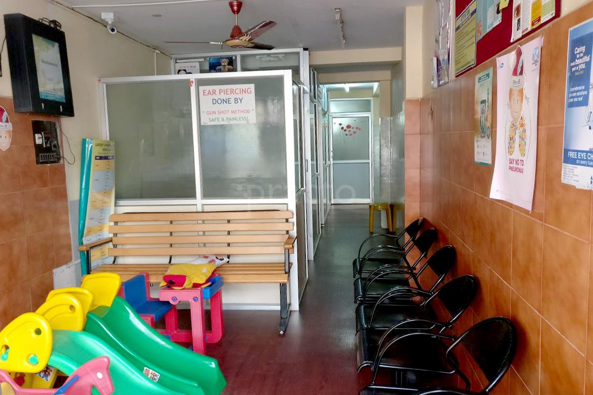 Waiting Area at Venkateshwara Pediatric Clinic Padmanabhanagar Bangalore