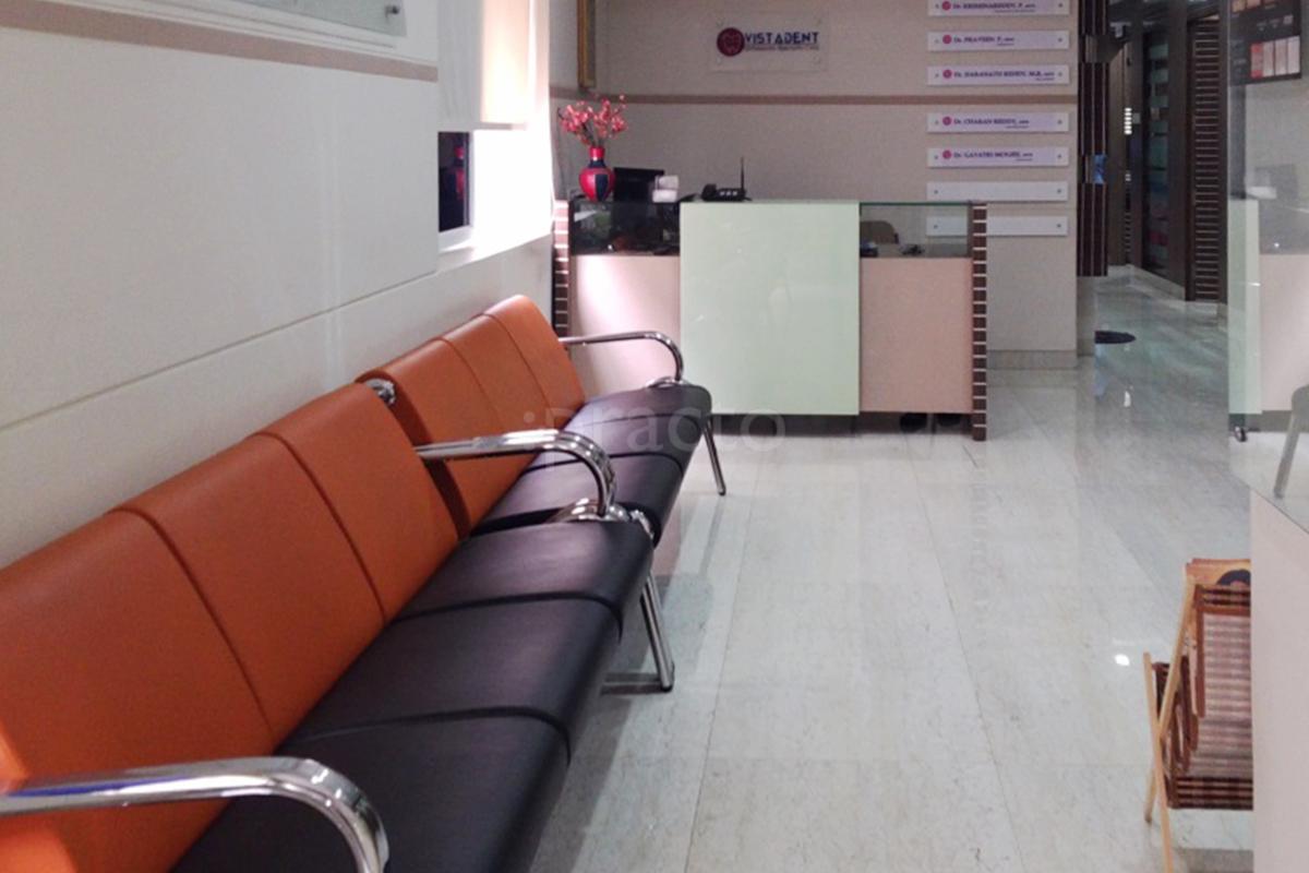 Waiting Area at Vistadent Dental Clinic Banjara Hills Hyderabad