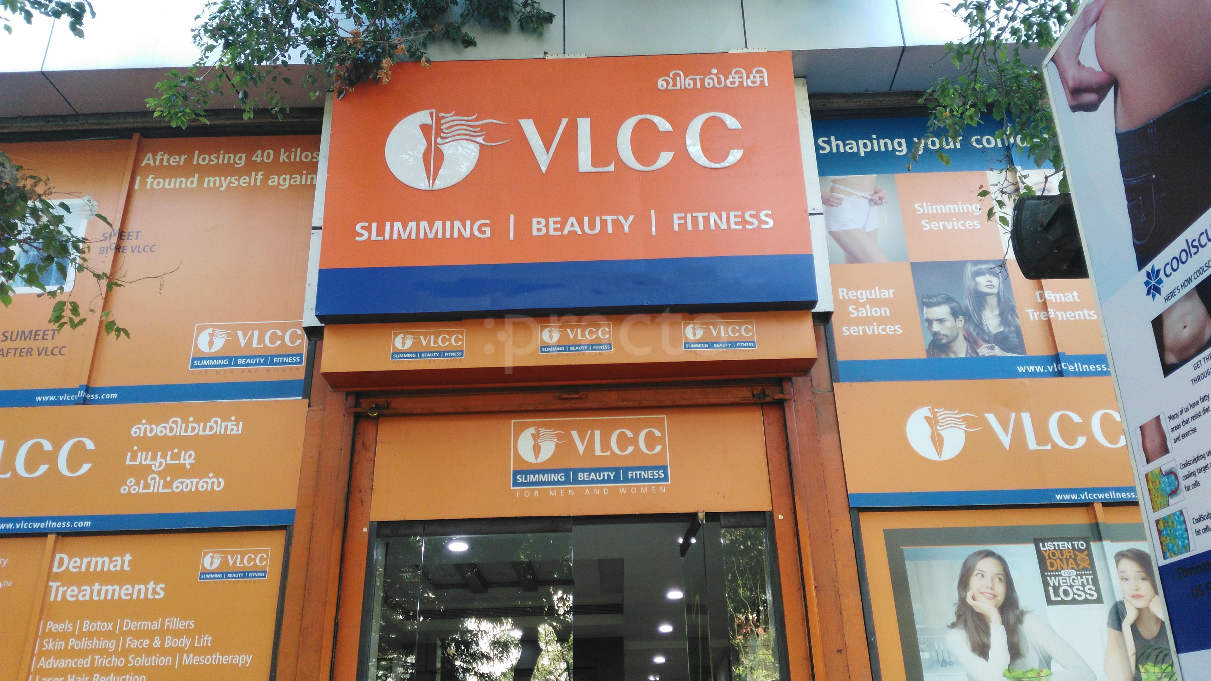 Entrance at VLCC Wellness and Health care Adyar Chennai