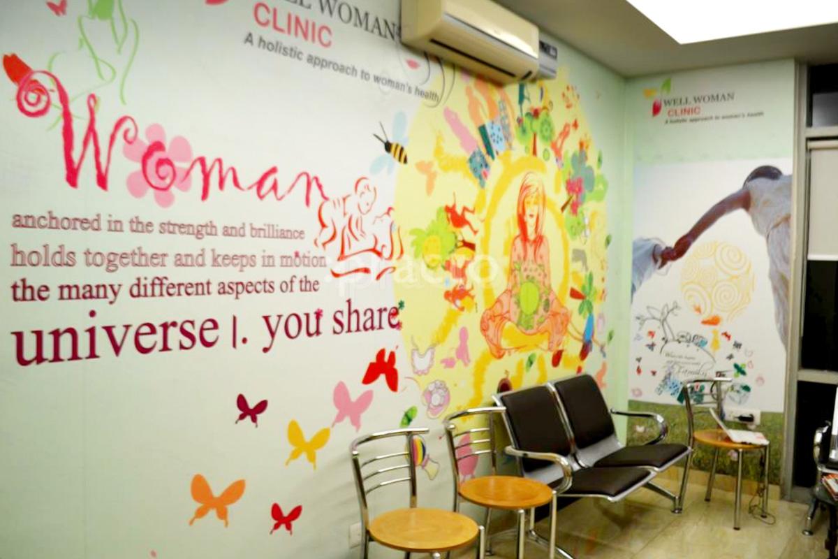 Waiting Area at Well Woman Clinic Gurgaon Sector 50 Gurgaon